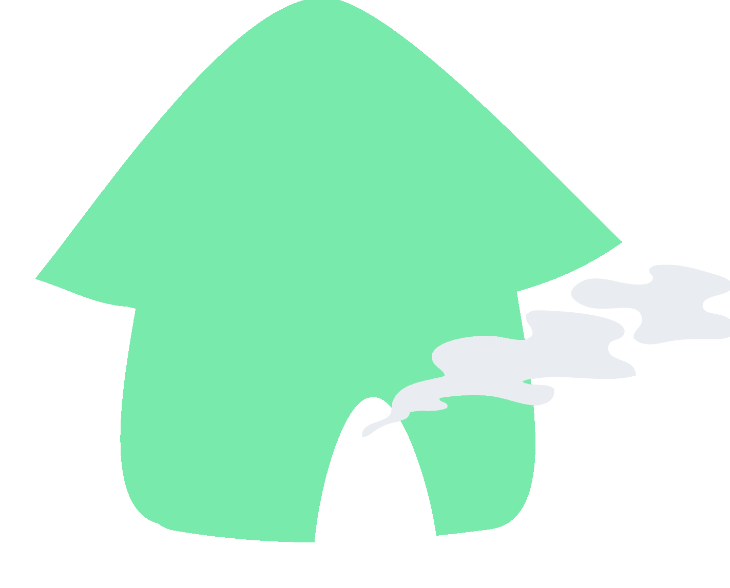 happy hut smoke shop decatur il logo